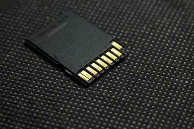 micro sd kaart