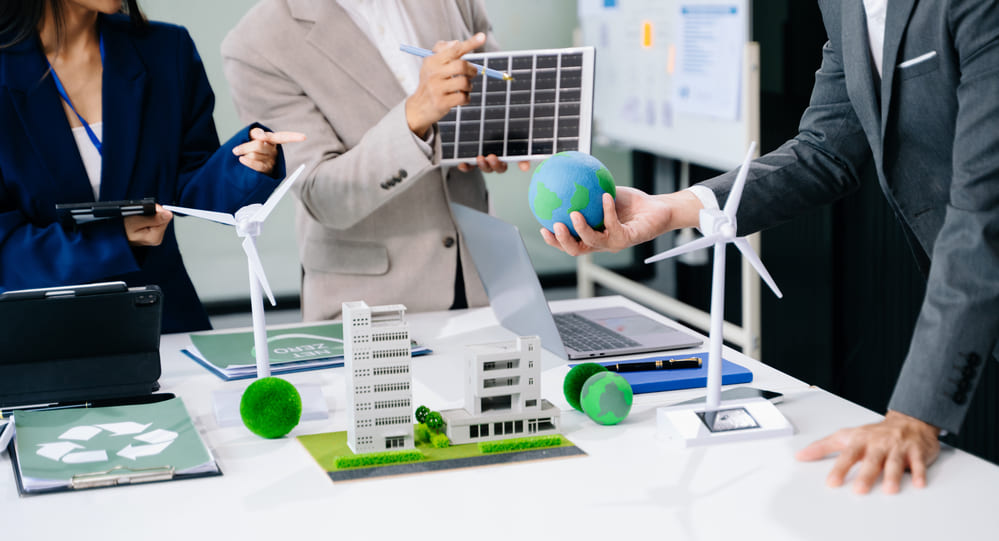 klimaattechniekbedrijf plant voor een nieuw gebouw